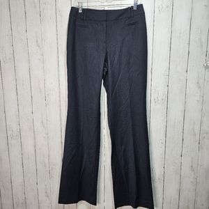 NWT LOFT Julie Pant Women's Navy  Curvy Stretch Bootleg Pants Size 4 Tall.